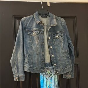 Style & Co. Blue Denim Jacket
